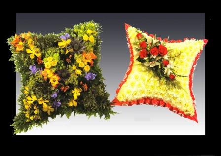 Funeral cushion